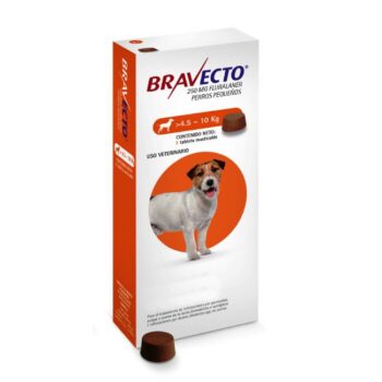 عکس قرص جویدنی MSD مدل Bravecto 250 mg مخصوص سگ با وزن 4.5 تا 10 کیلوگرم - 1 عدد