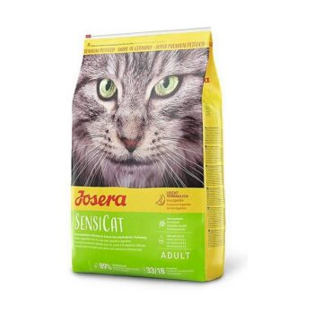 عکس غذای خشک Josera مدل SensiCat مخصوص گربه های بالغ با گوارش حساس تهیه شده از مرغ - 2 کیلوگرم