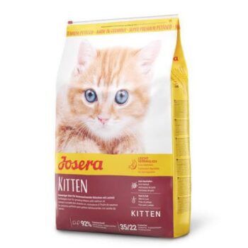 عکس غذای خشک Josera مدل Kitten مخصوص بچه گربه برای هضم آسان، آنتی هیربال و تقویت پوست و مو تهیه شده از ماهی - 10 کیلوگرم