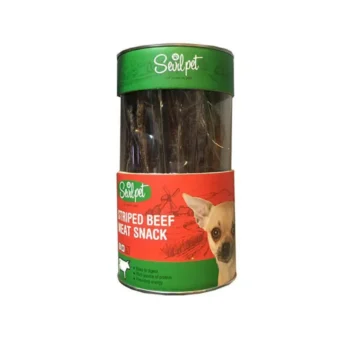 عکس تشویقی SevilPet مدل گوشت نواری گوساله مخصوص سگ - 80 گرم