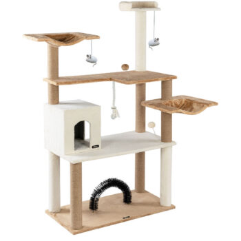 عکس درخت گربه Nina Pet کد D1 مخصوص گربه - رنگ سفارشی