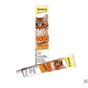 عکس خمیر مالت GimCat مدل Duo Paste مخصوص گربه با طعم پنیر - 50 گرم