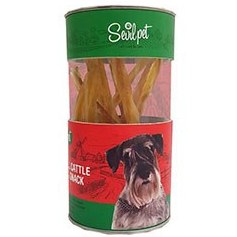 عکس تشویقی Sevil Pet مدل زردپی خشک شده گوساله مخصوص سگ - 10 عددی