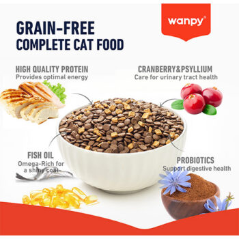 عکس غذای خشک Wanpy تهيه شده از گوشت مرغ مخصوص سگ - 1/5 كيلوگرم